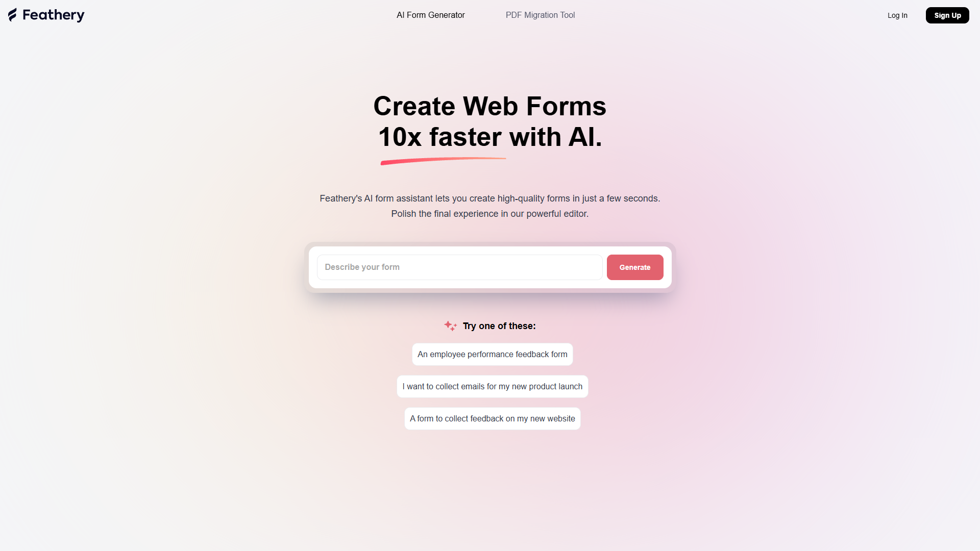 Feathery AI Form Builder Feathery AI Form Builder