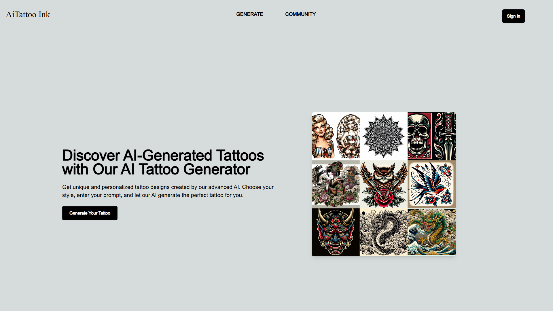 AI Tattoo Ink AI Tattoo Ink