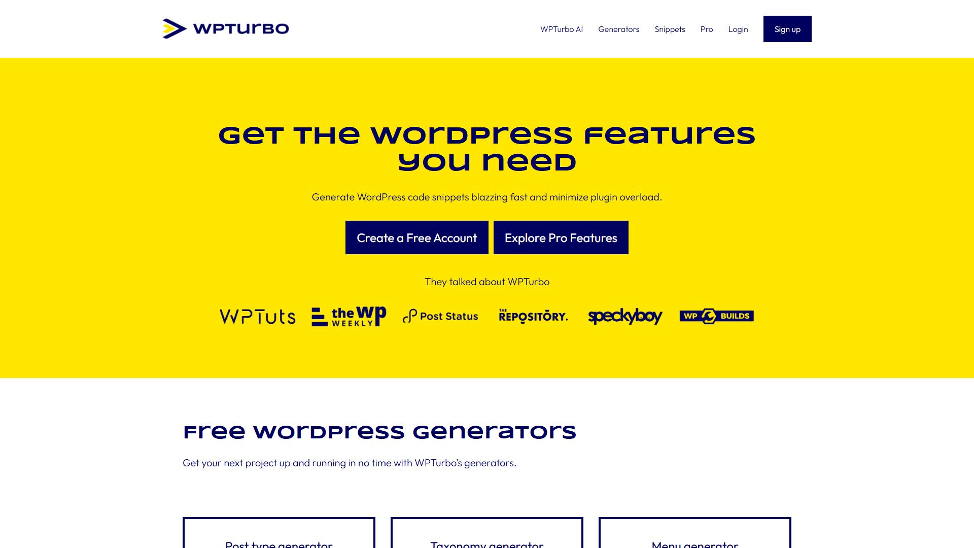 WPTurbo WPTurbo