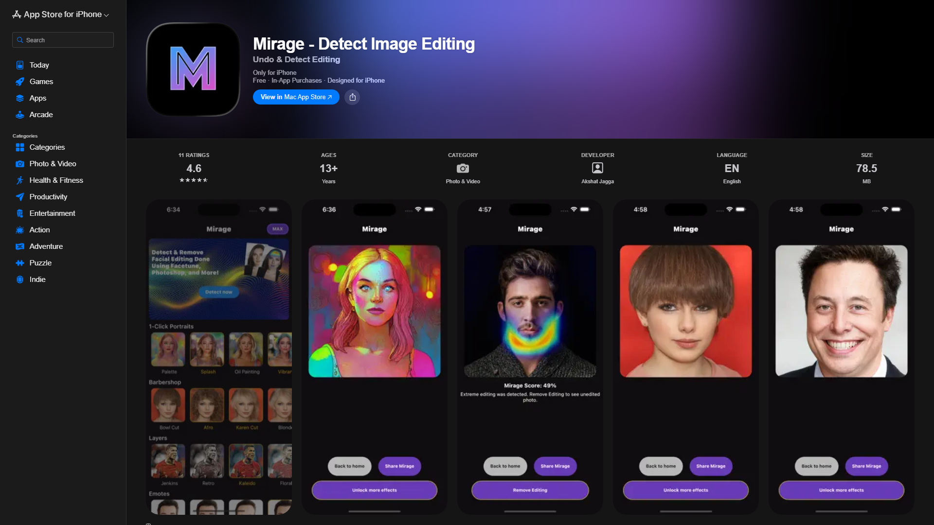 Mirage - Detect Image Editing Mirage - Detect Image Editing
