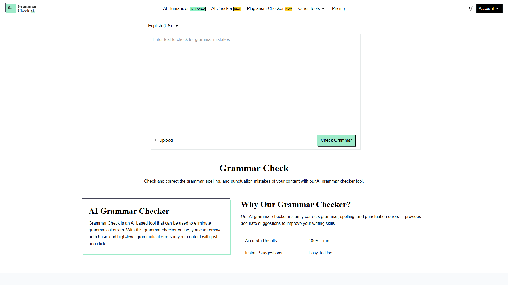 GrammarCheck.ai GrammarCheck.ai