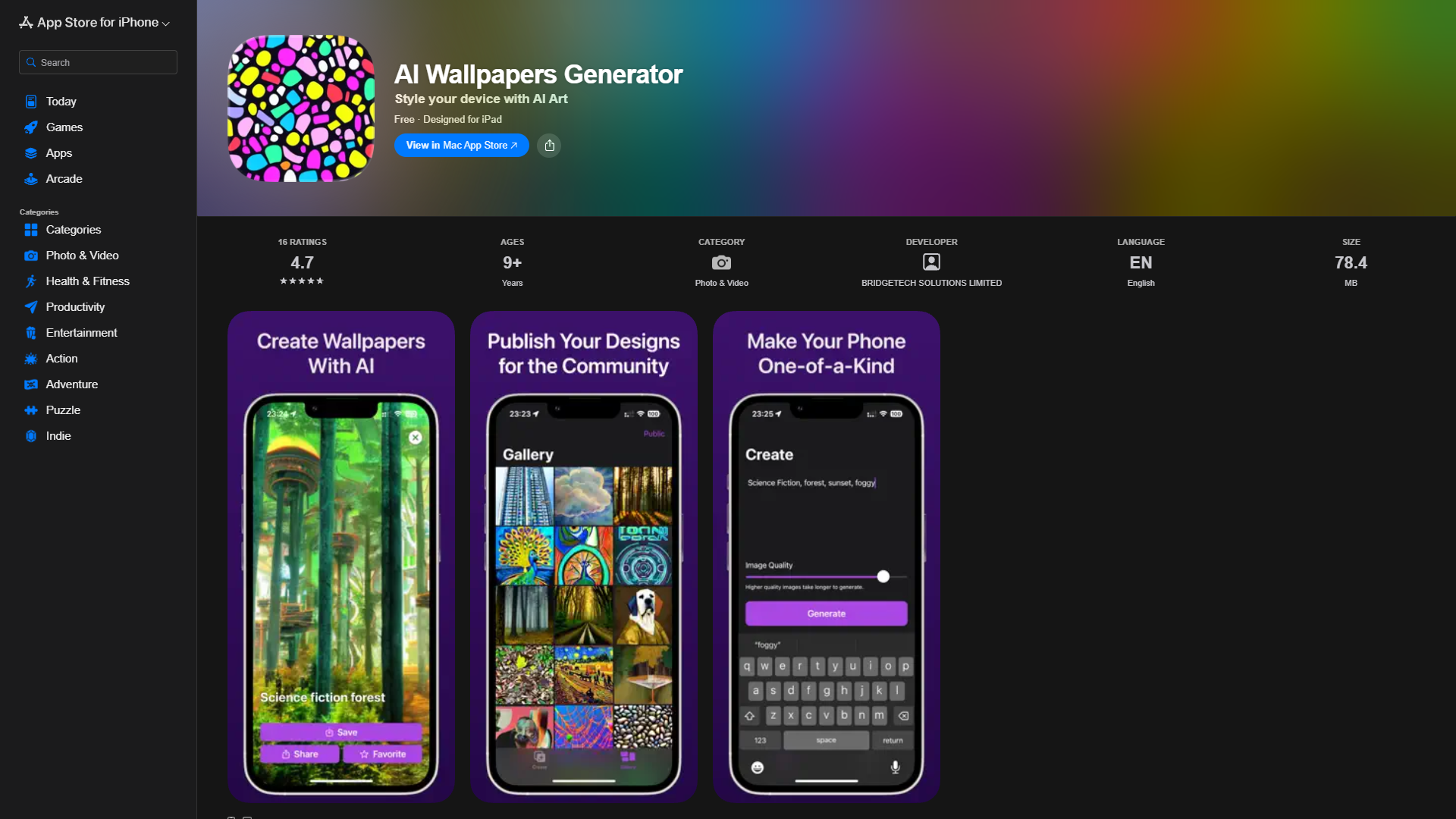 AI Wallpapers Generator AI Wallpapers Generator