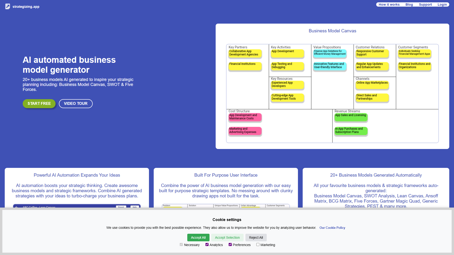 Strategizing App Strategizing App