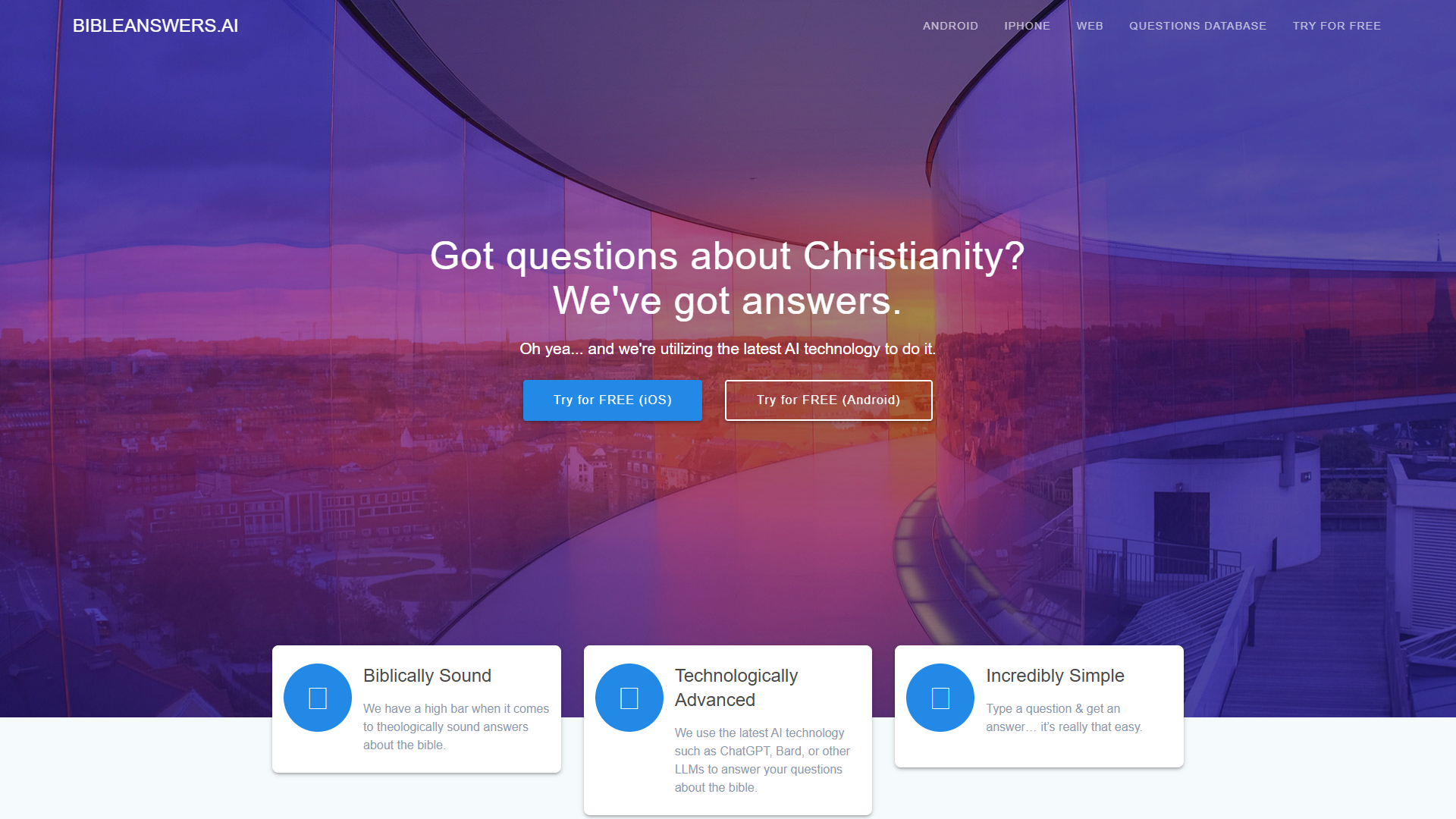 Bible Answers AI Bible Answers AI
