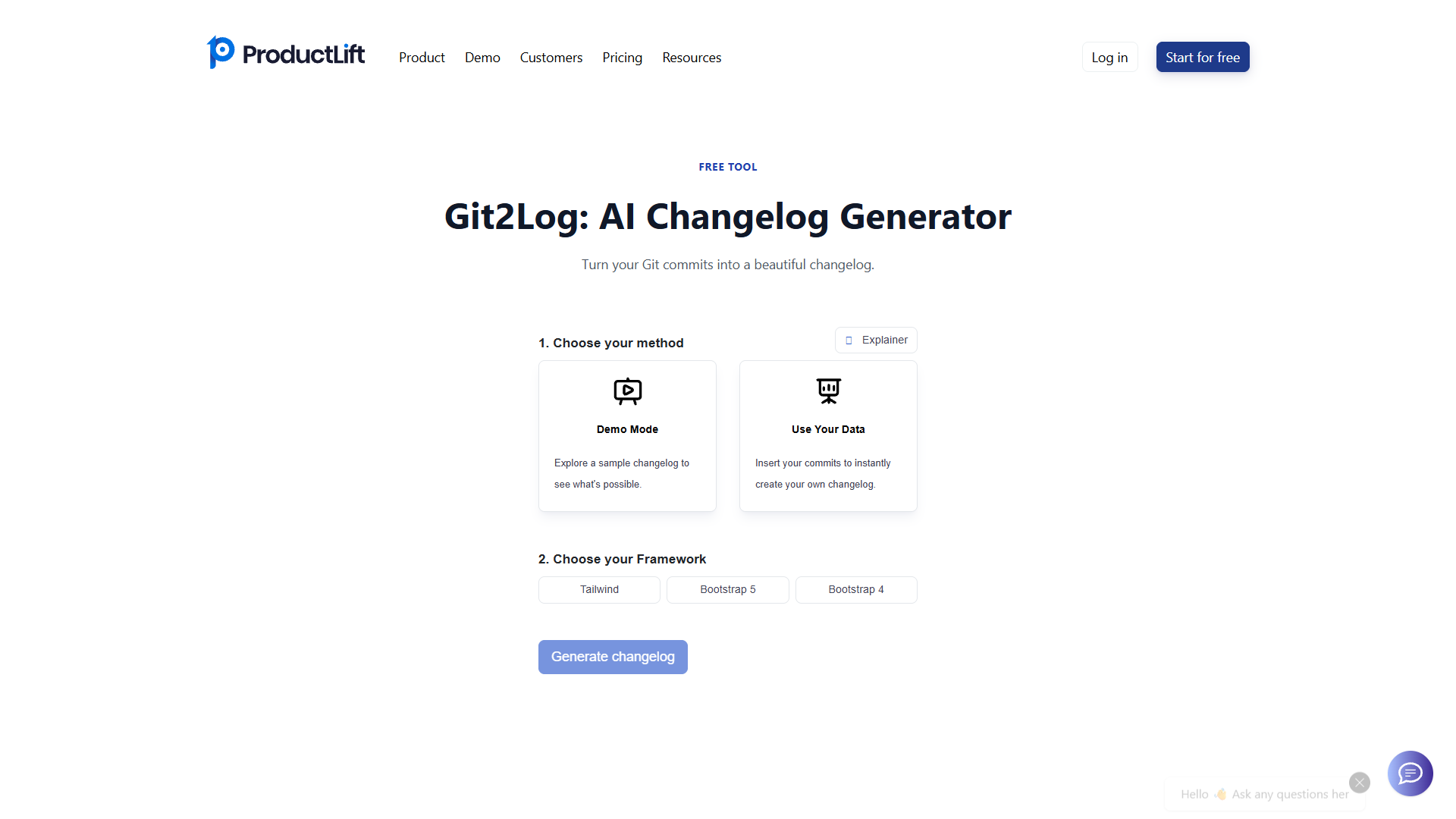 Git2Log: AI Changelog Generator Git2Log: AI Changelog Generator