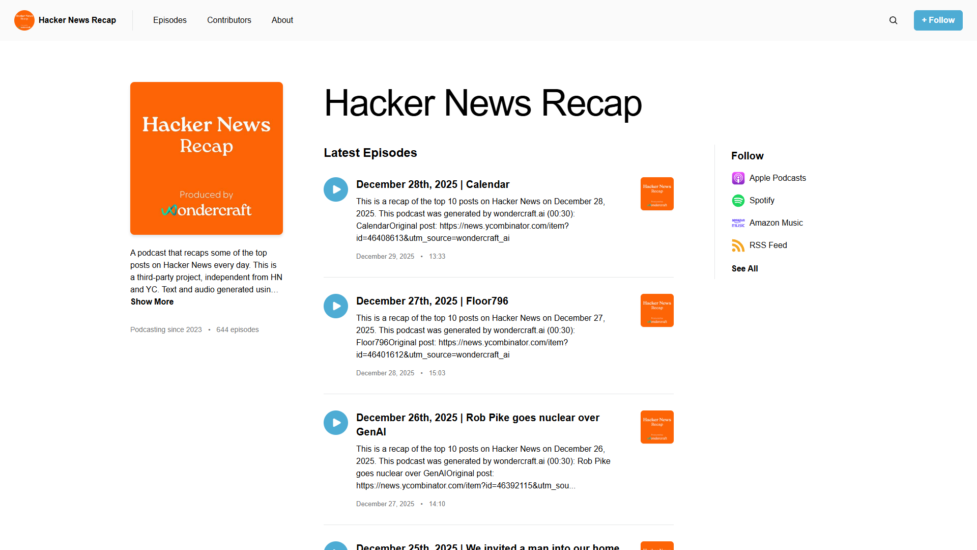 Hacker News Recap Hacker News Recap