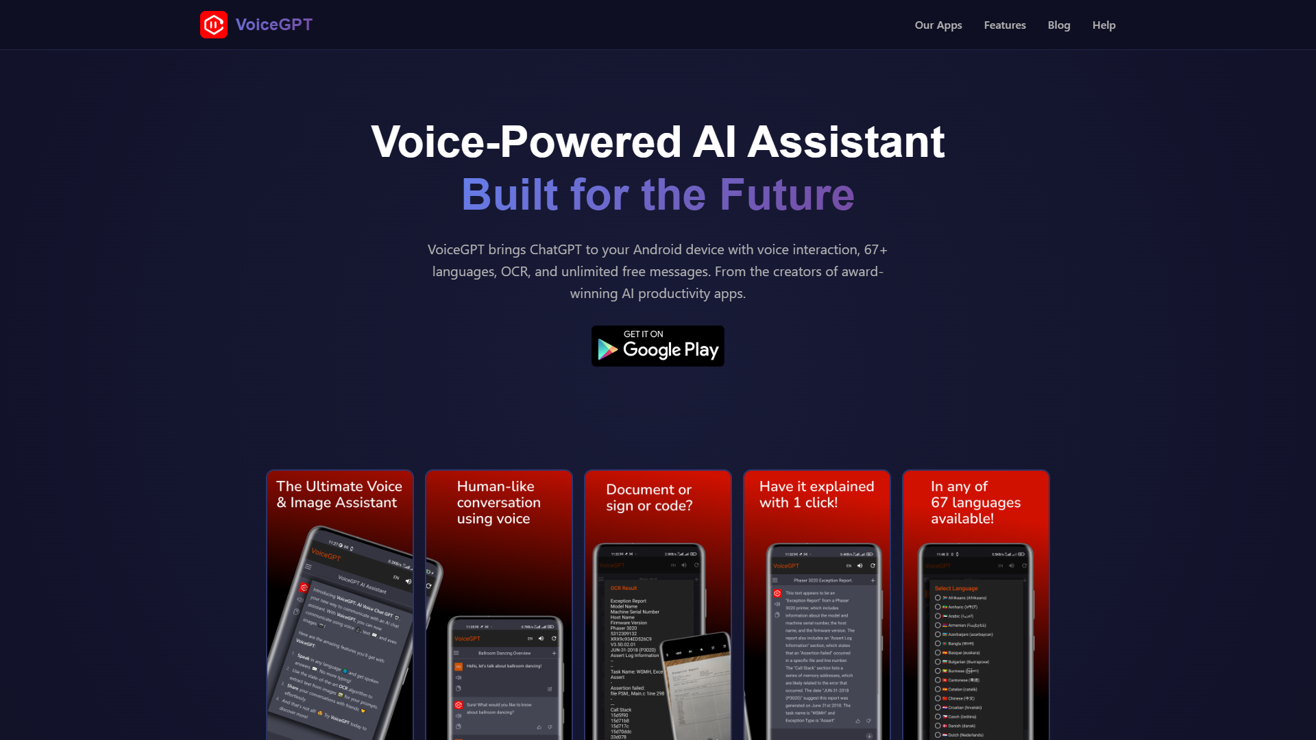 VoiceGPT VoiceGPT