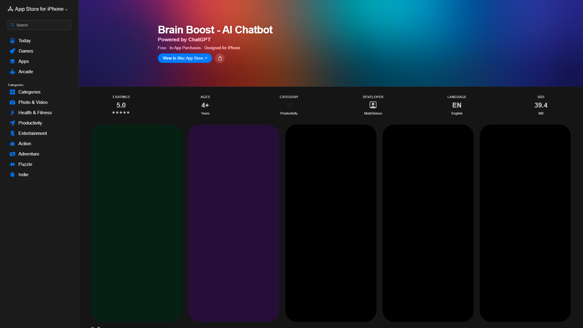 Brain Boost - AI Chatbot Brain Boost - AI Chatbot
