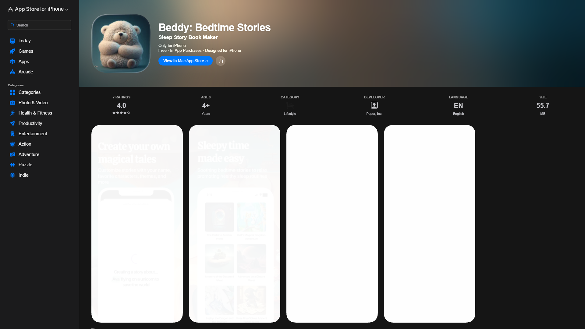 Beddy: Bedtime Stories Beddy: Bedtime Stories