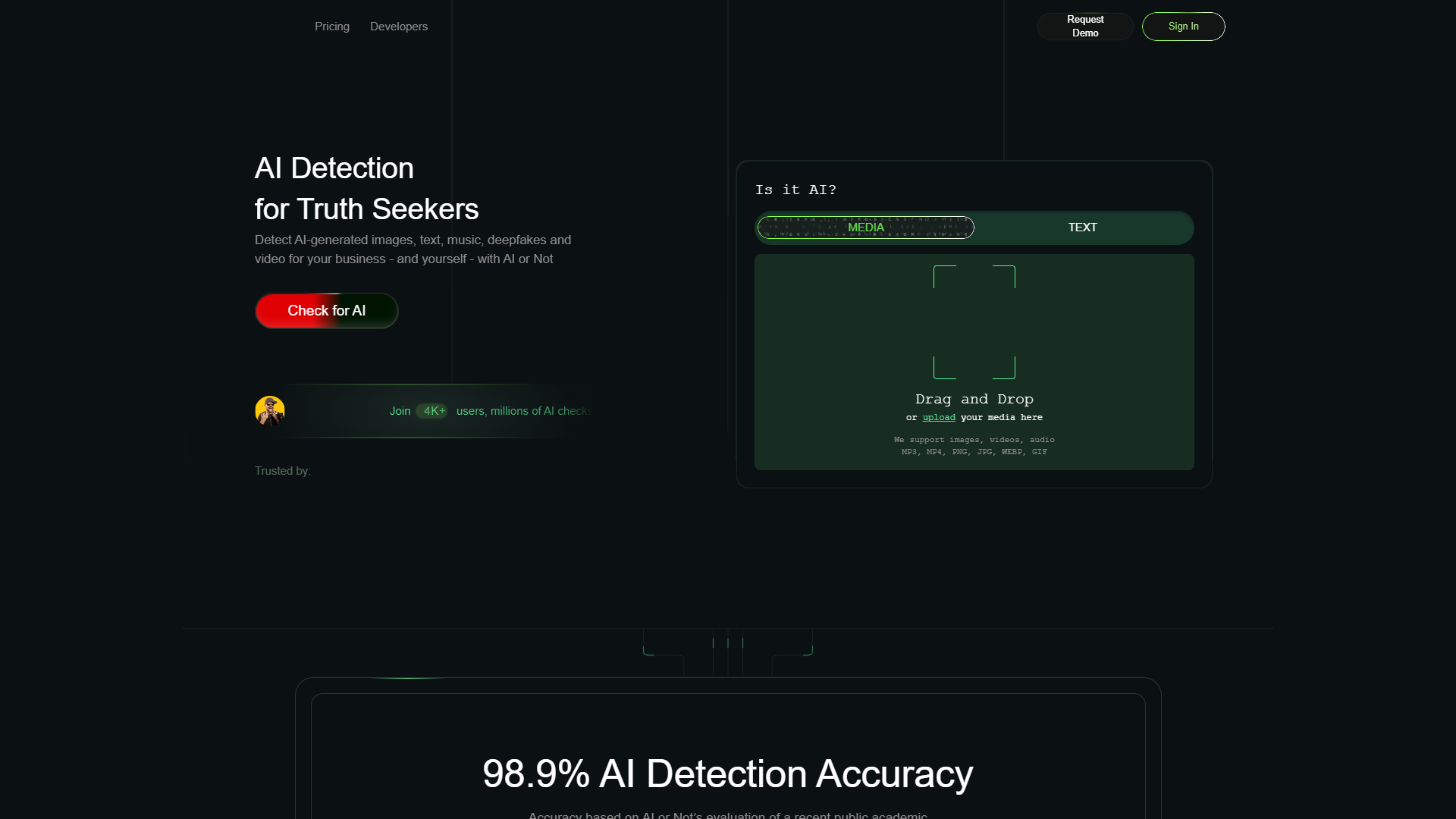 AI or Not AI or Not