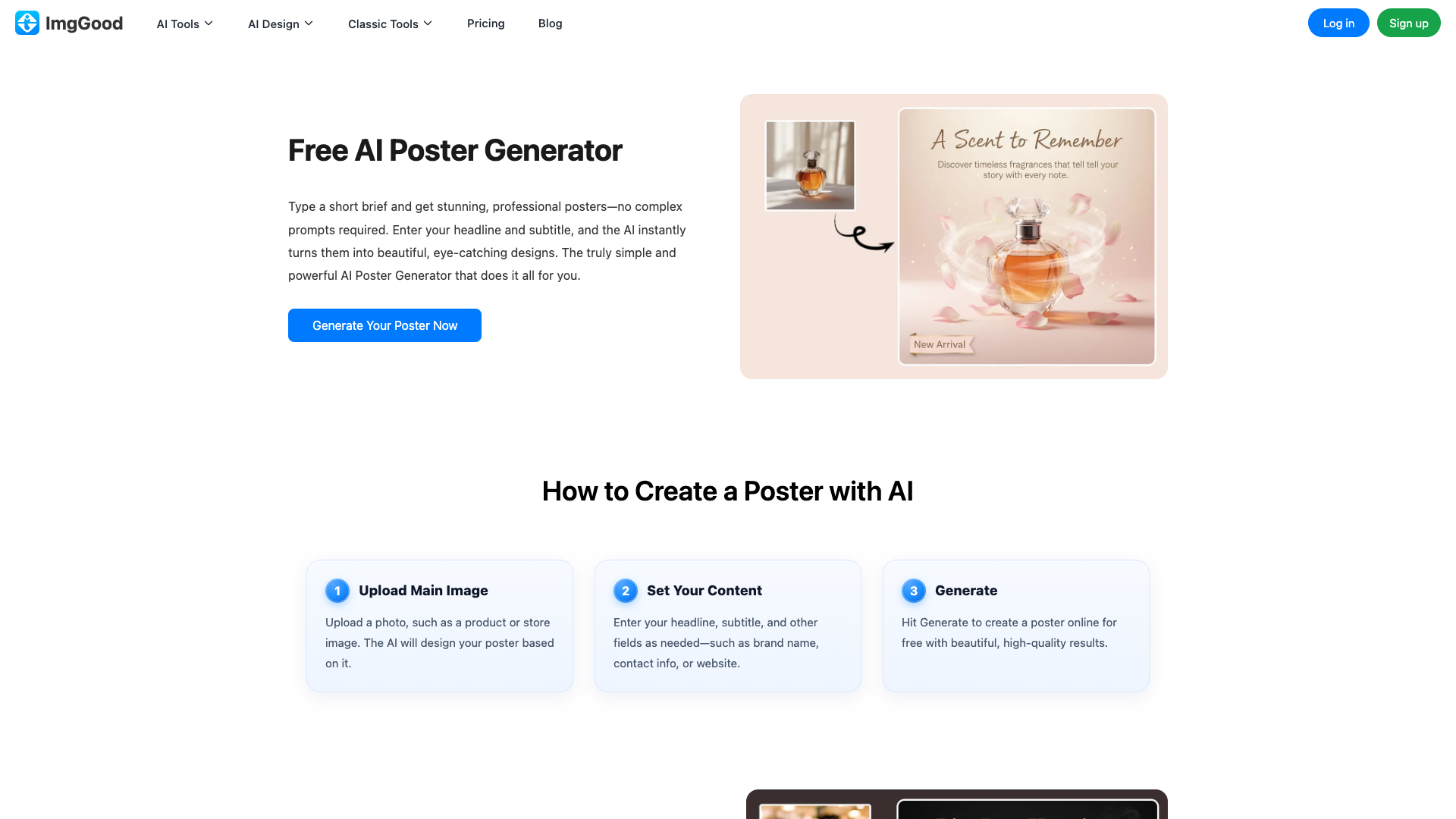 Imggood AI Poster Generator Imggood AI Poster Generator
