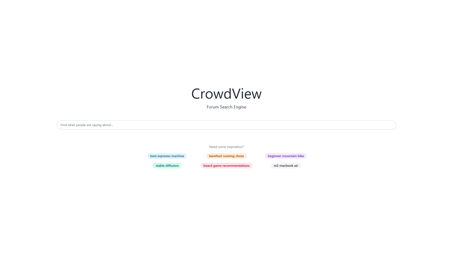 CrowdView CrowdView