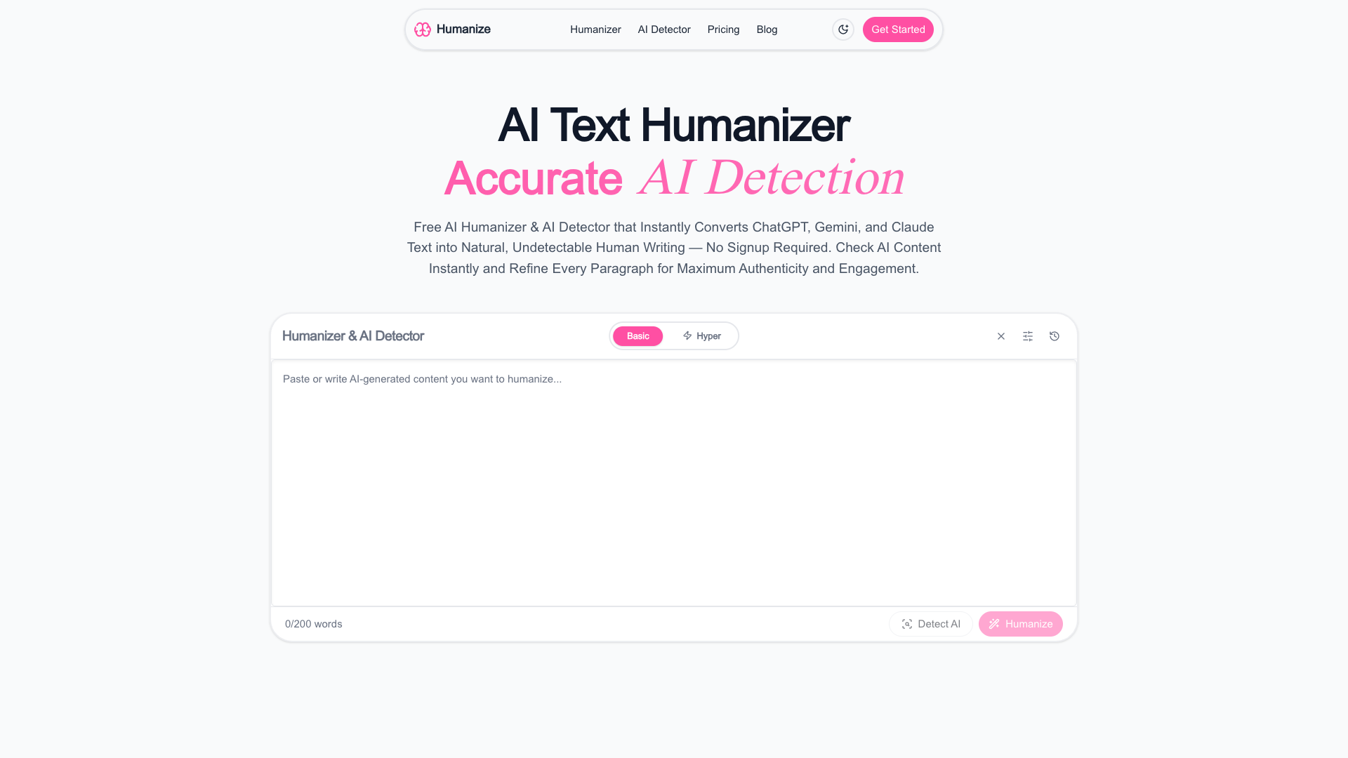 Humanize Humanize