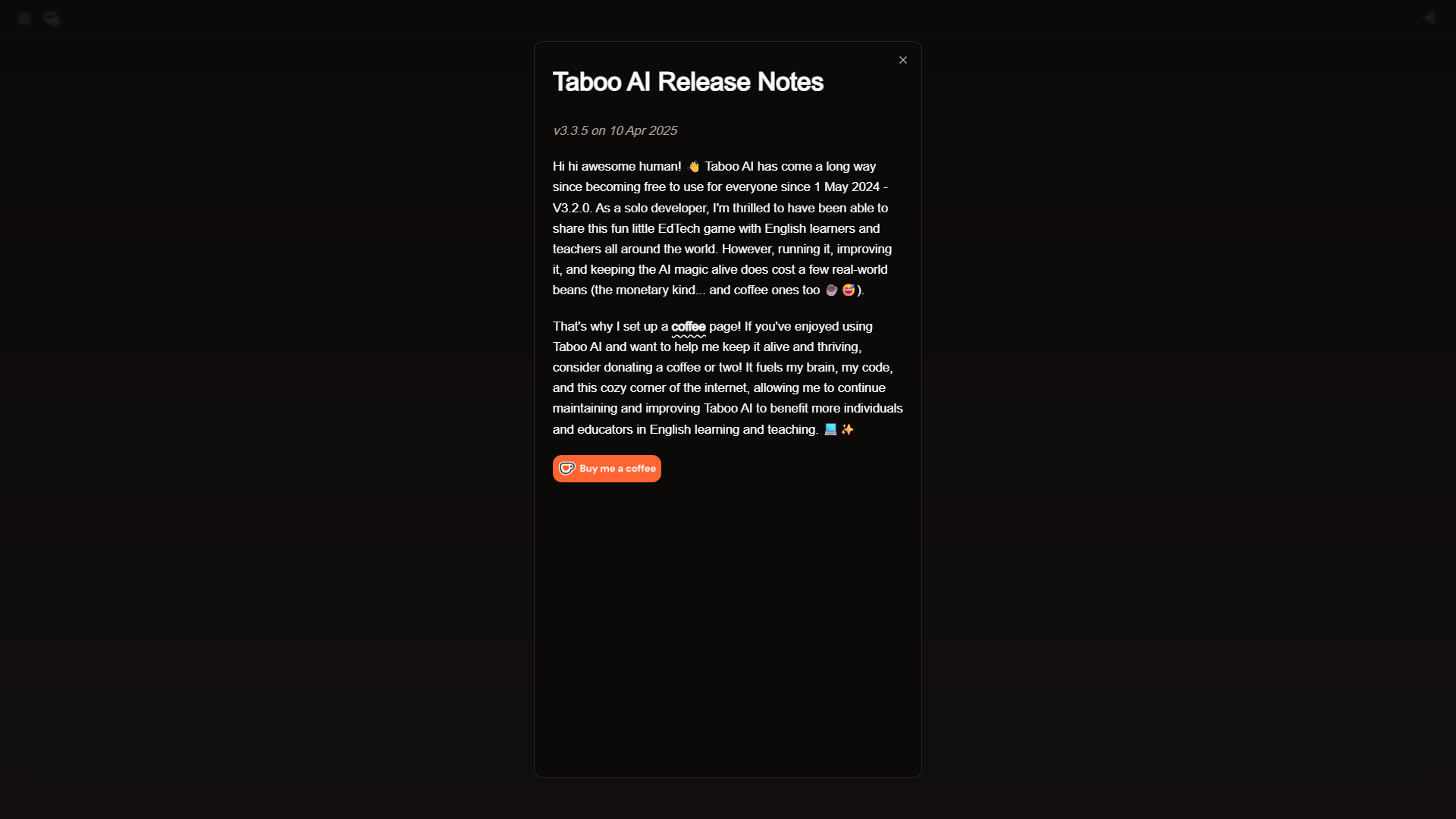 Taboo AI Taboo AI