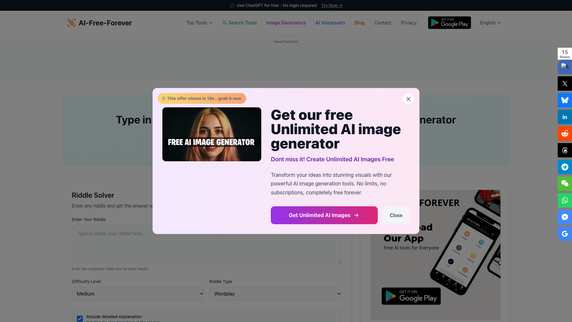 AI Riddles Answer Generator AI Riddles Answer Generator