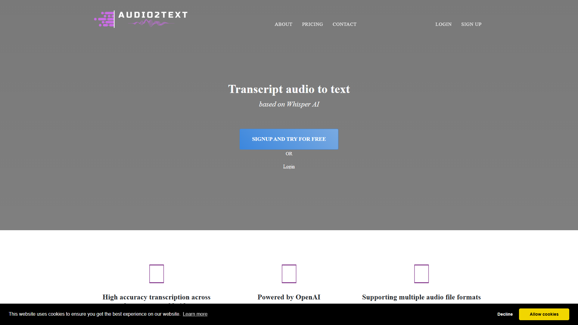 Audio2Text Audio2Text