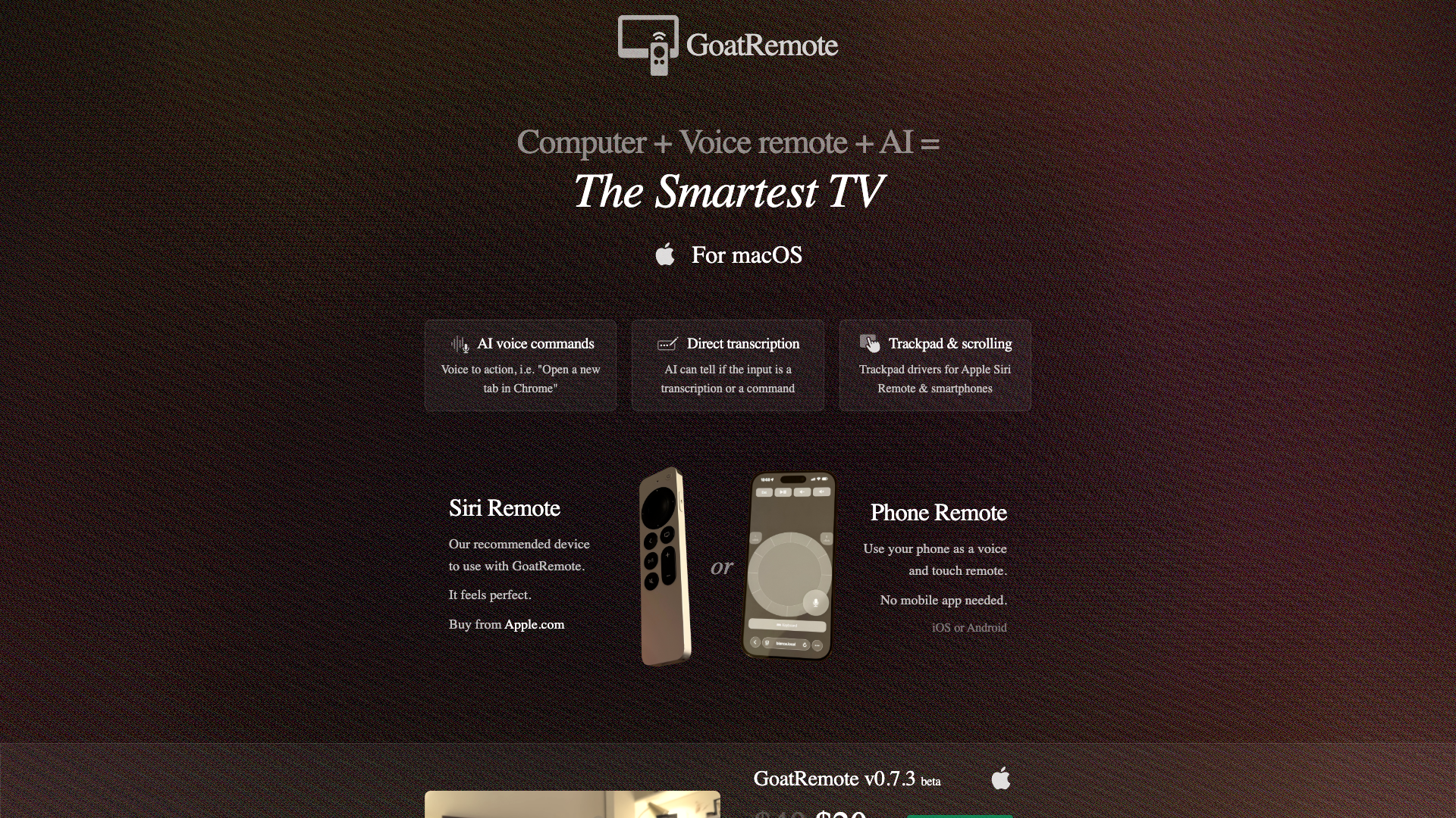 GoatRemote GoatRemote