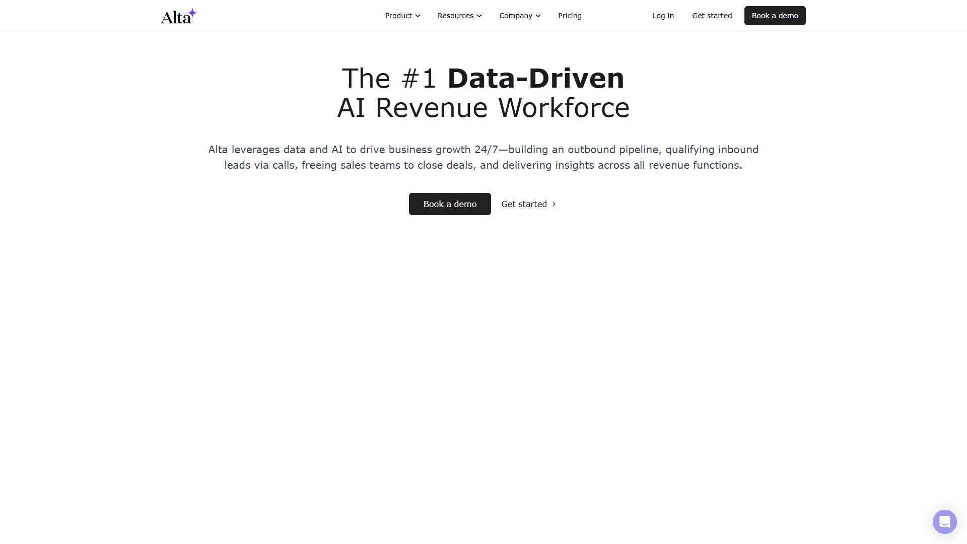 Alta AI Revenue Workforce Alta AI Revenue Workforce