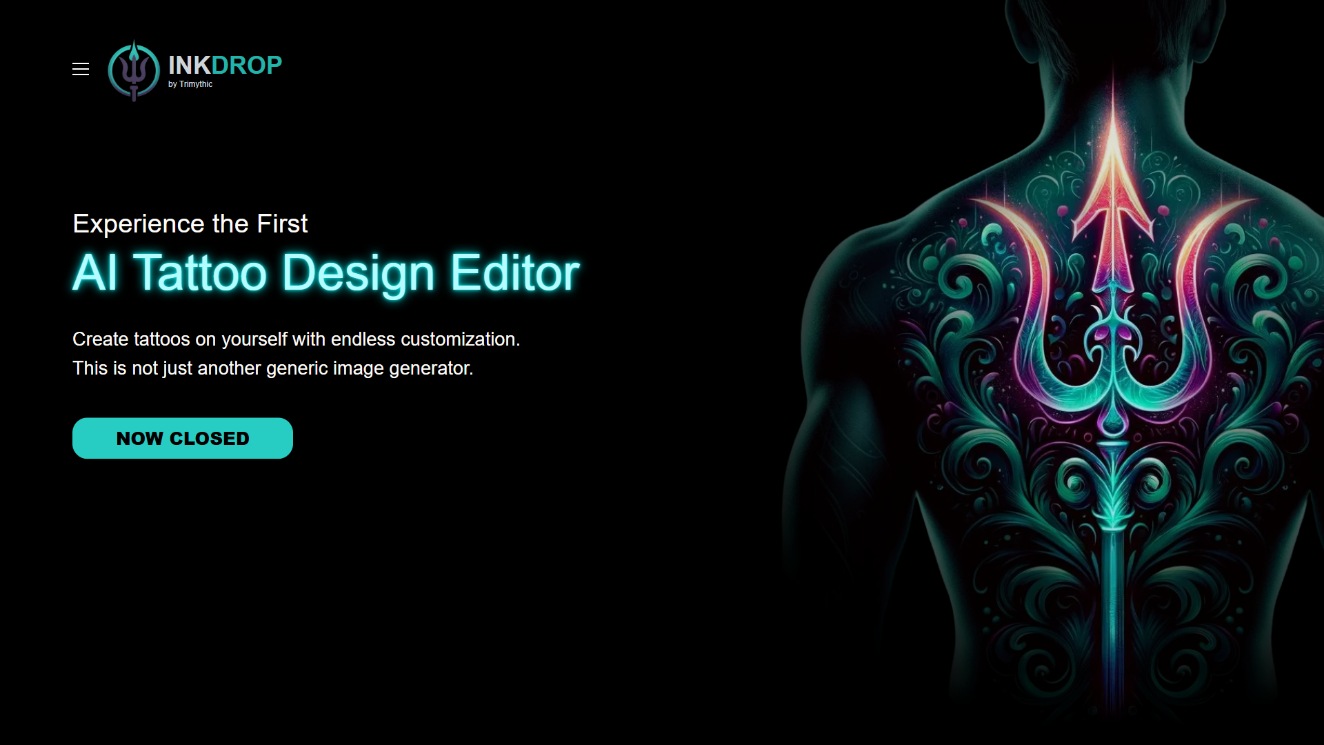 InkDrop AI Tattoo Generator InkDrop AI Tattoo Generator