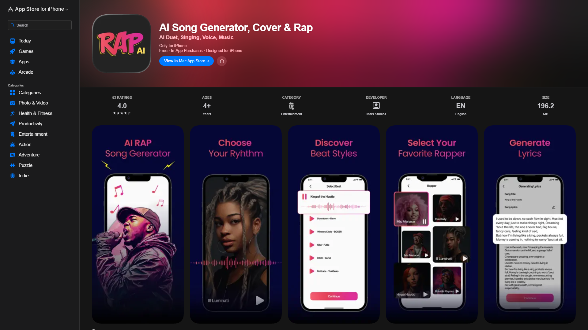 AI Song Generator, Cover & Rap AI Song Generator, Cover & Rap