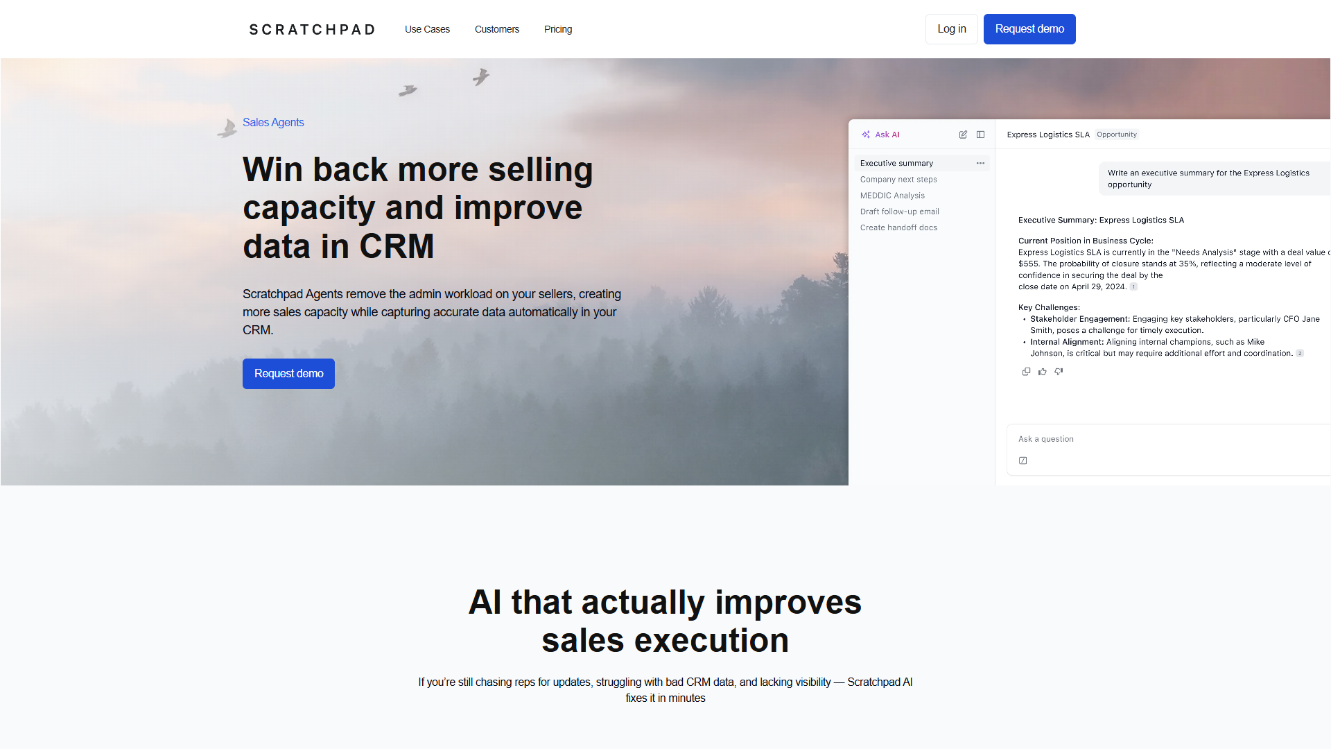 Scratchpad AI Sales Agents Scratchpad AI Sales Agents