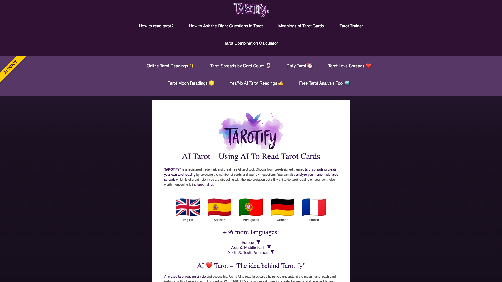 TAROTIFY.ai TAROTIFY.ai