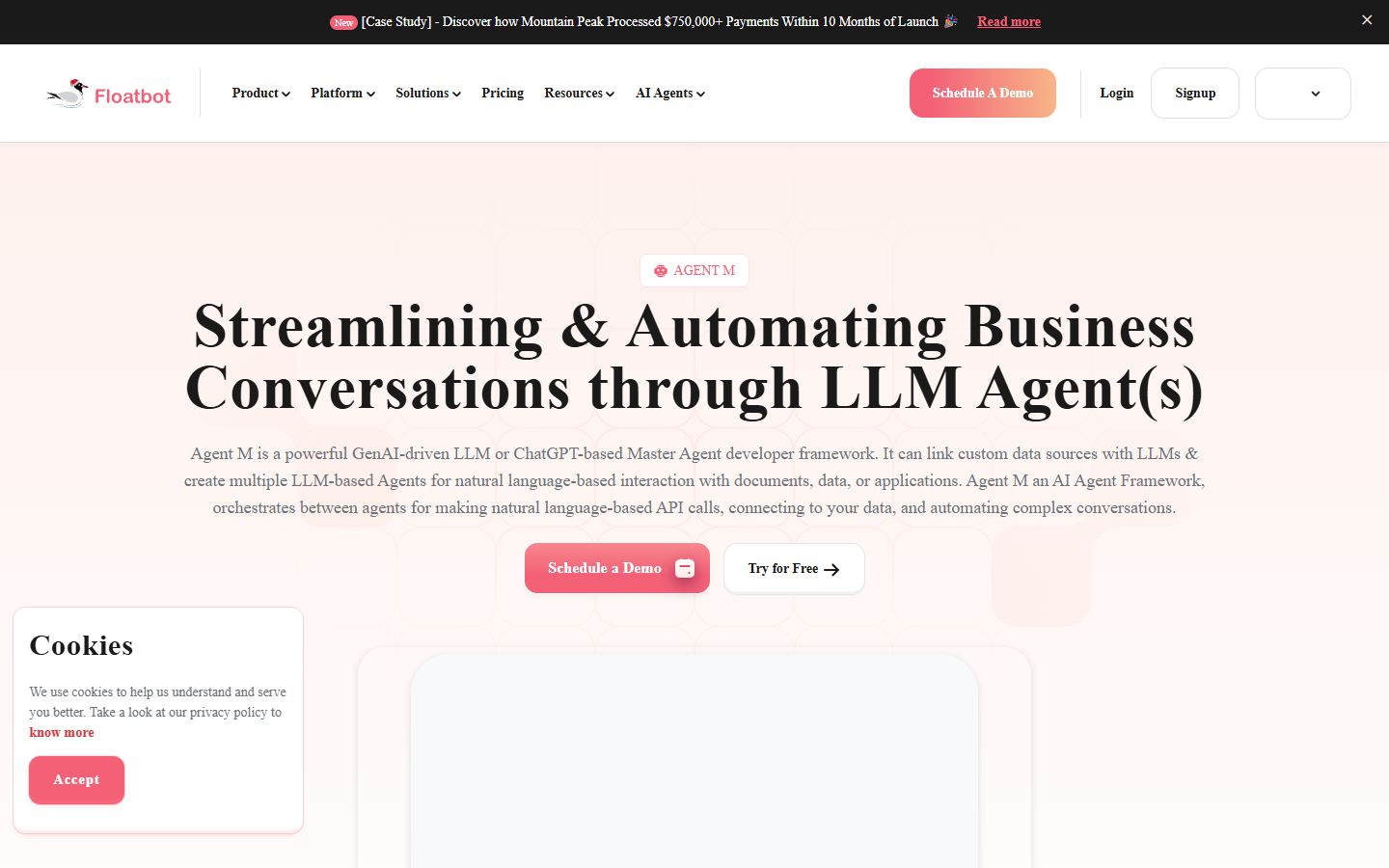 Agent M — AI Agent Framework Agent M — AI Agent Framework