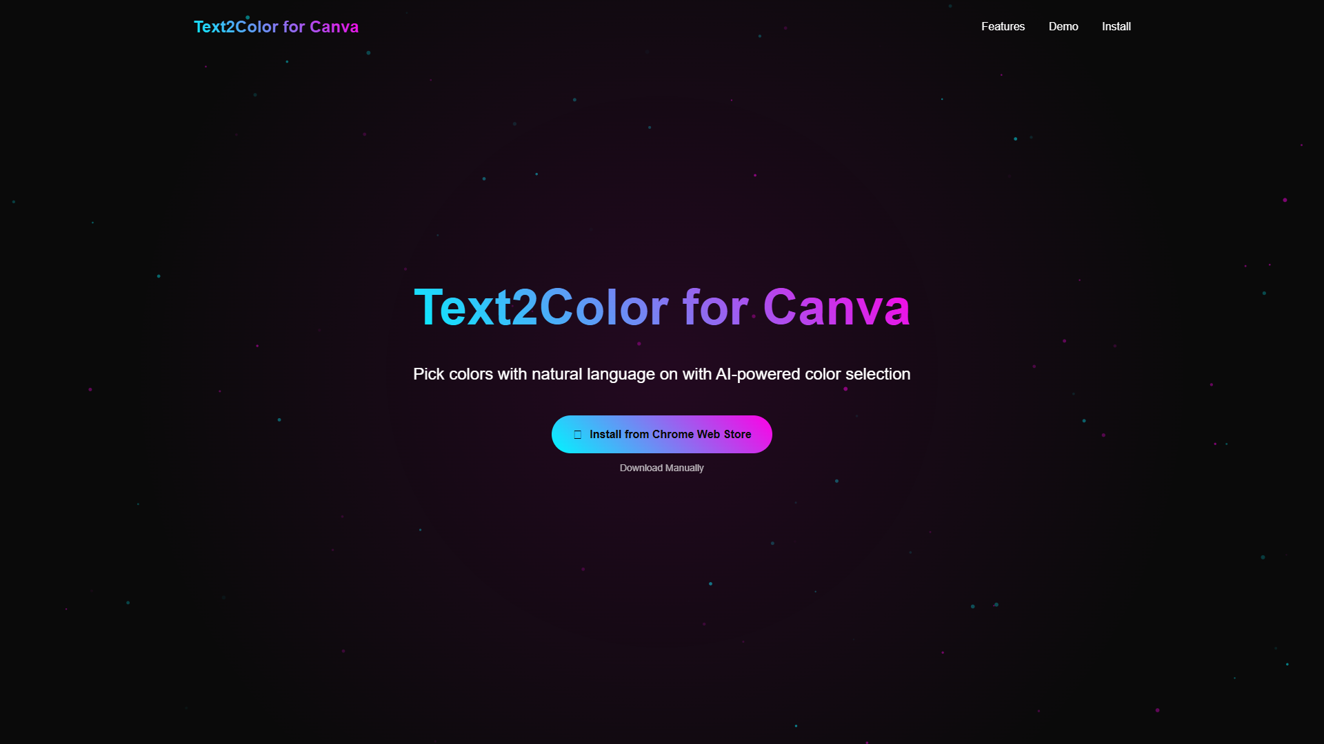 Text2Color for Canva Text2Color for Canva