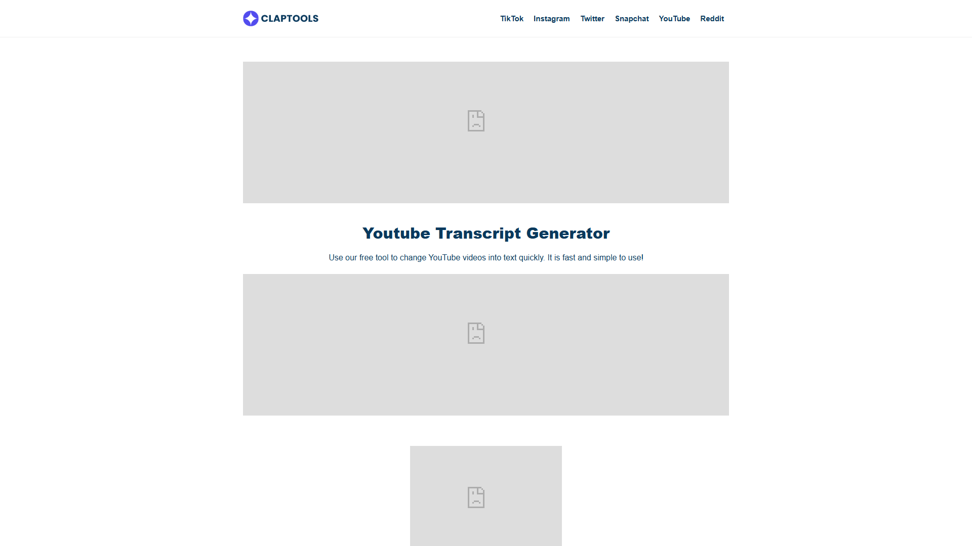 Youtube Transcript Generator Youtube Transcript Generator