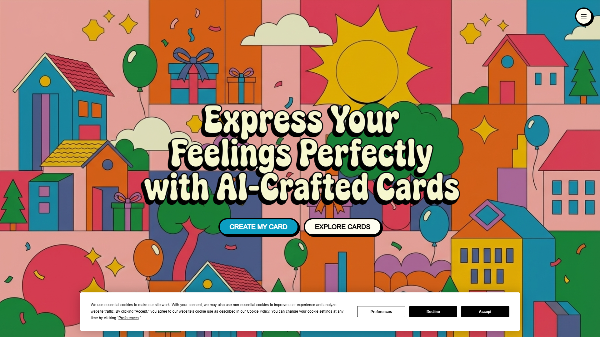 Wishbot — AI Greeting Cards Wishbot — AI Greeting Cards