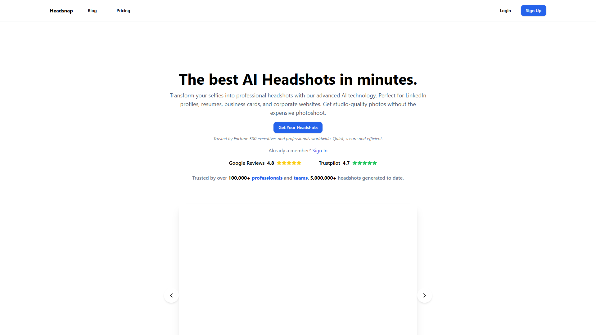 Headsnap — AI Headshot Generator Headsnap — AI Headshot Generator