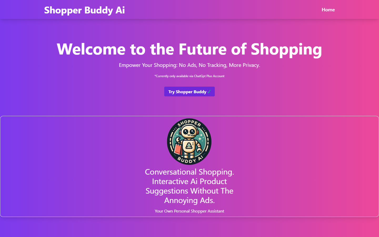 Shopper Buddy Shopper Buddy