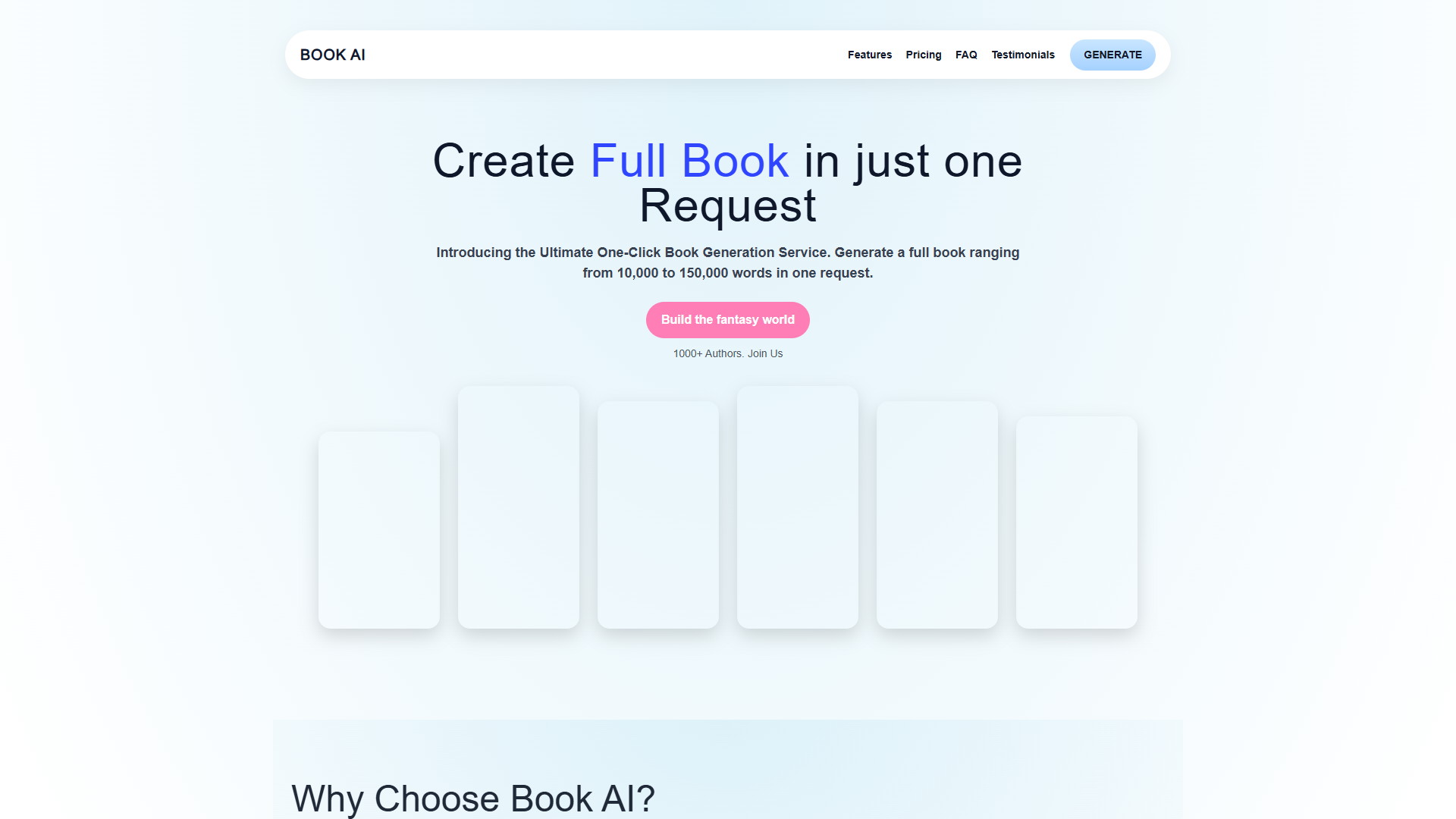 Book AI Book AI