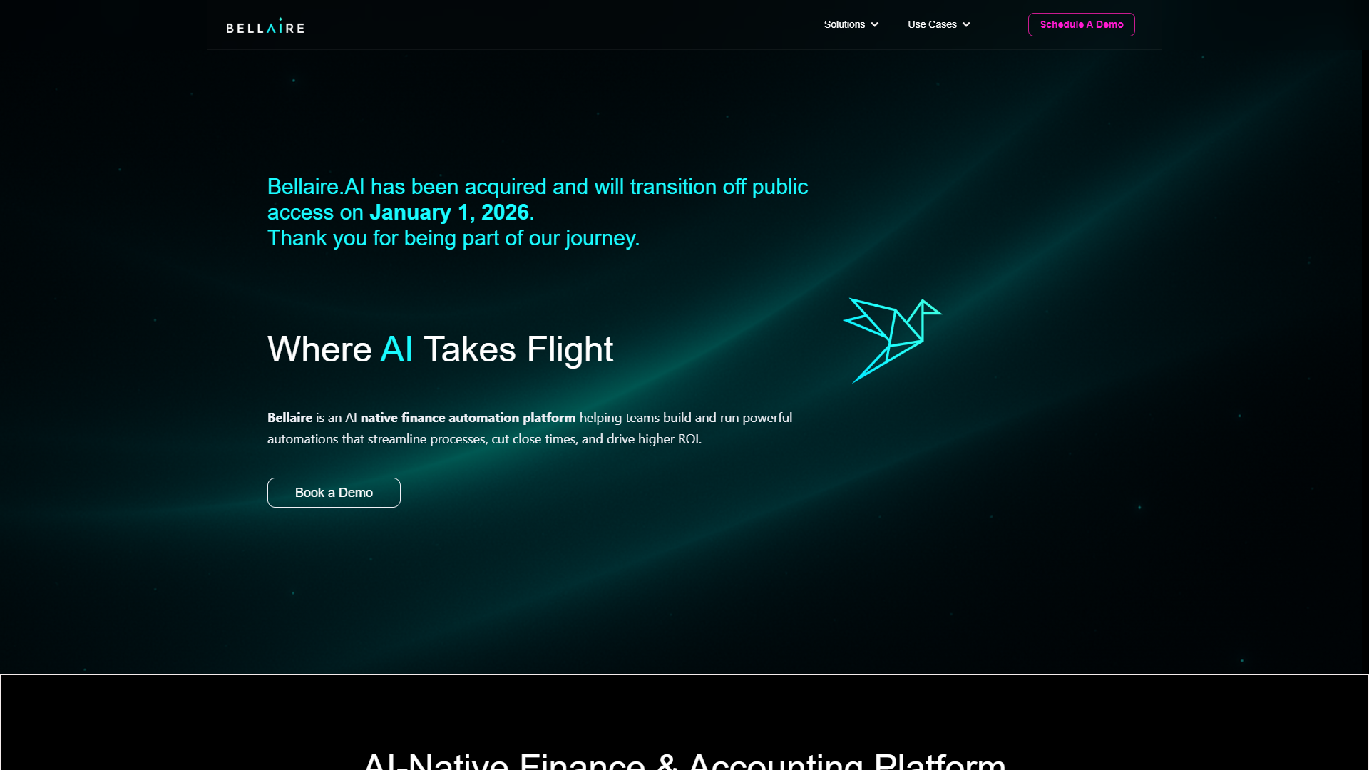 Bellaire AI Finance Automation Bellaire AI Finance Automation