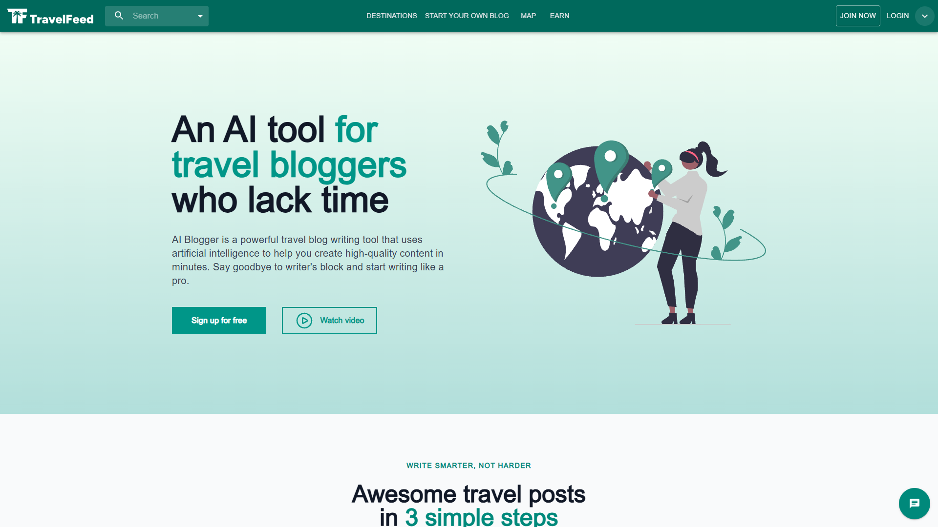 TravelFeed AI Travel Blogging Assistant TravelFeed AI Travel Blogging Assistant