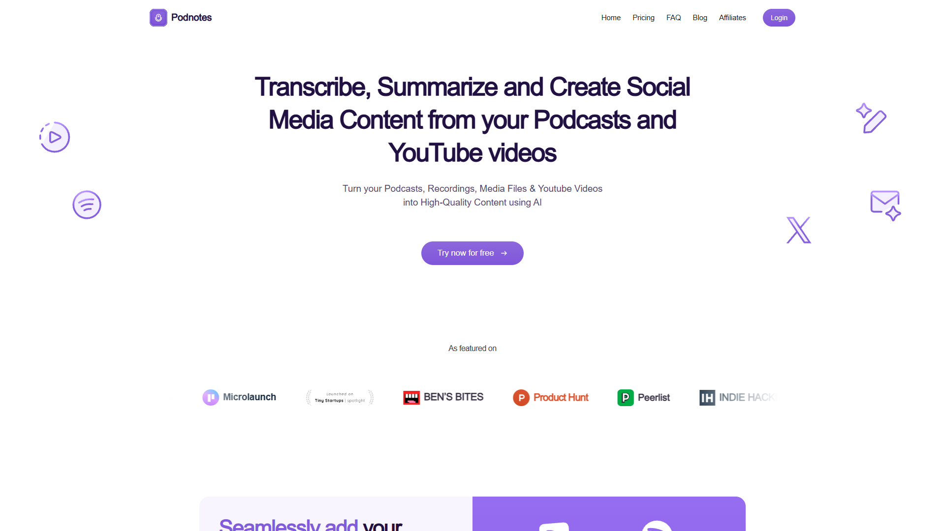 Podnotes Podnotes