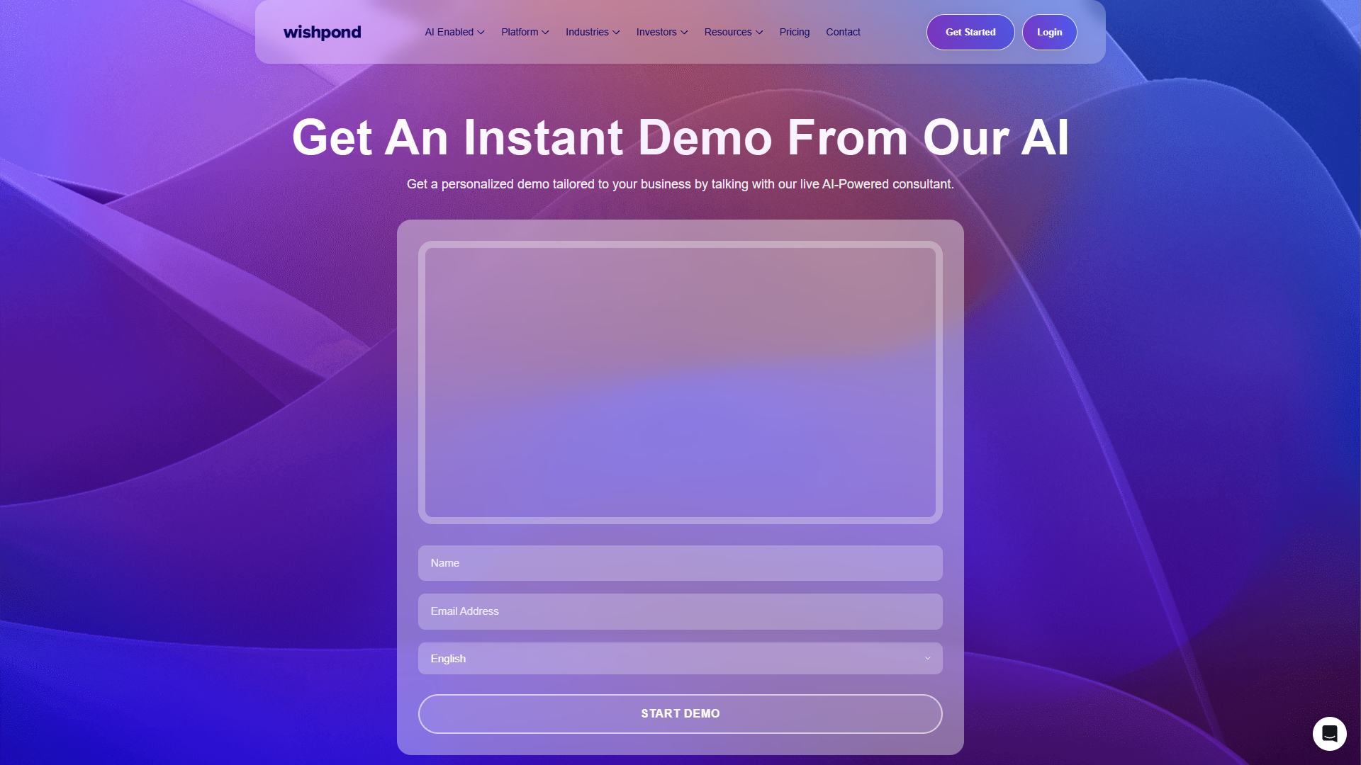 Wishpond AI Demo Wishpond AI Demo