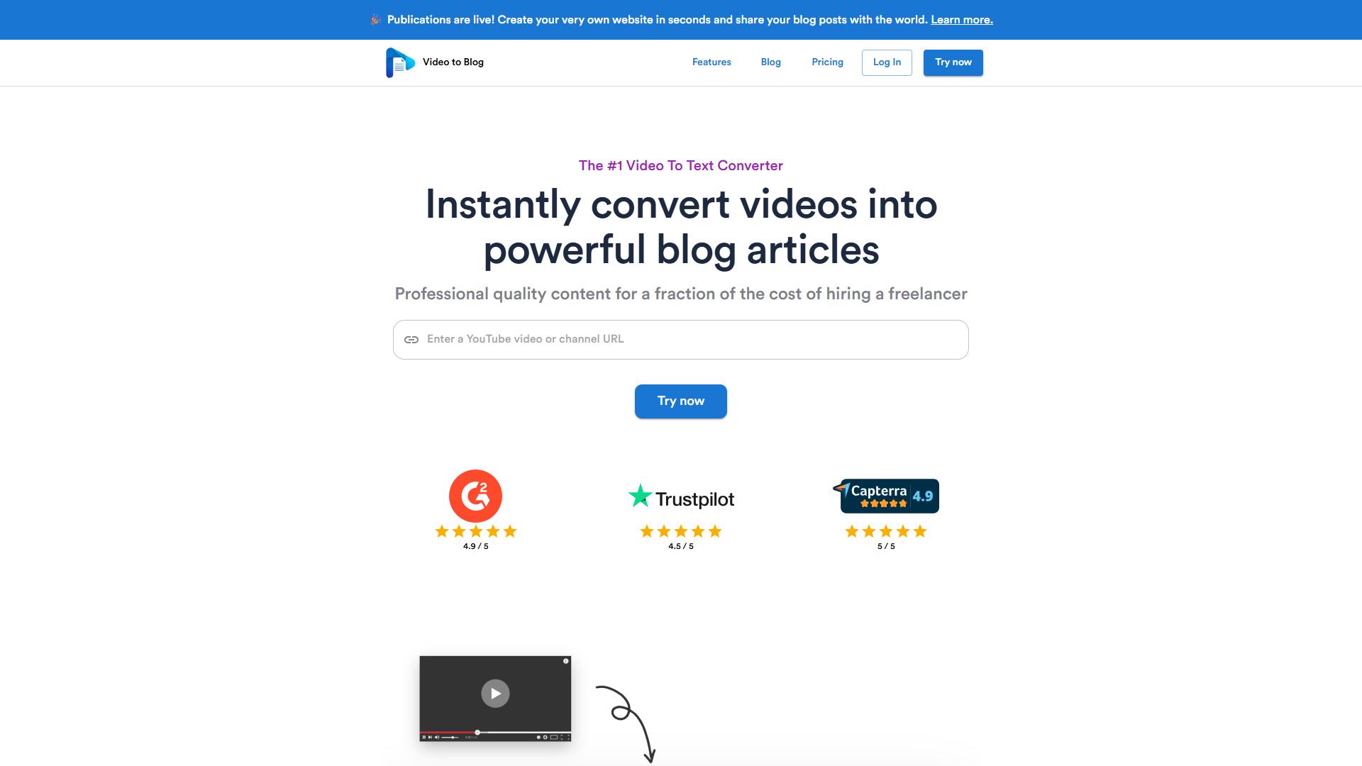 Video to Blog Video to Blog