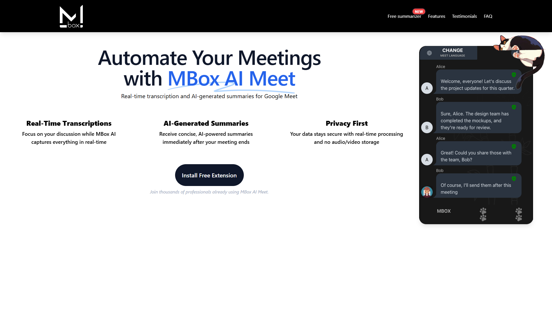 MBox AI Meet MBox AI Meet