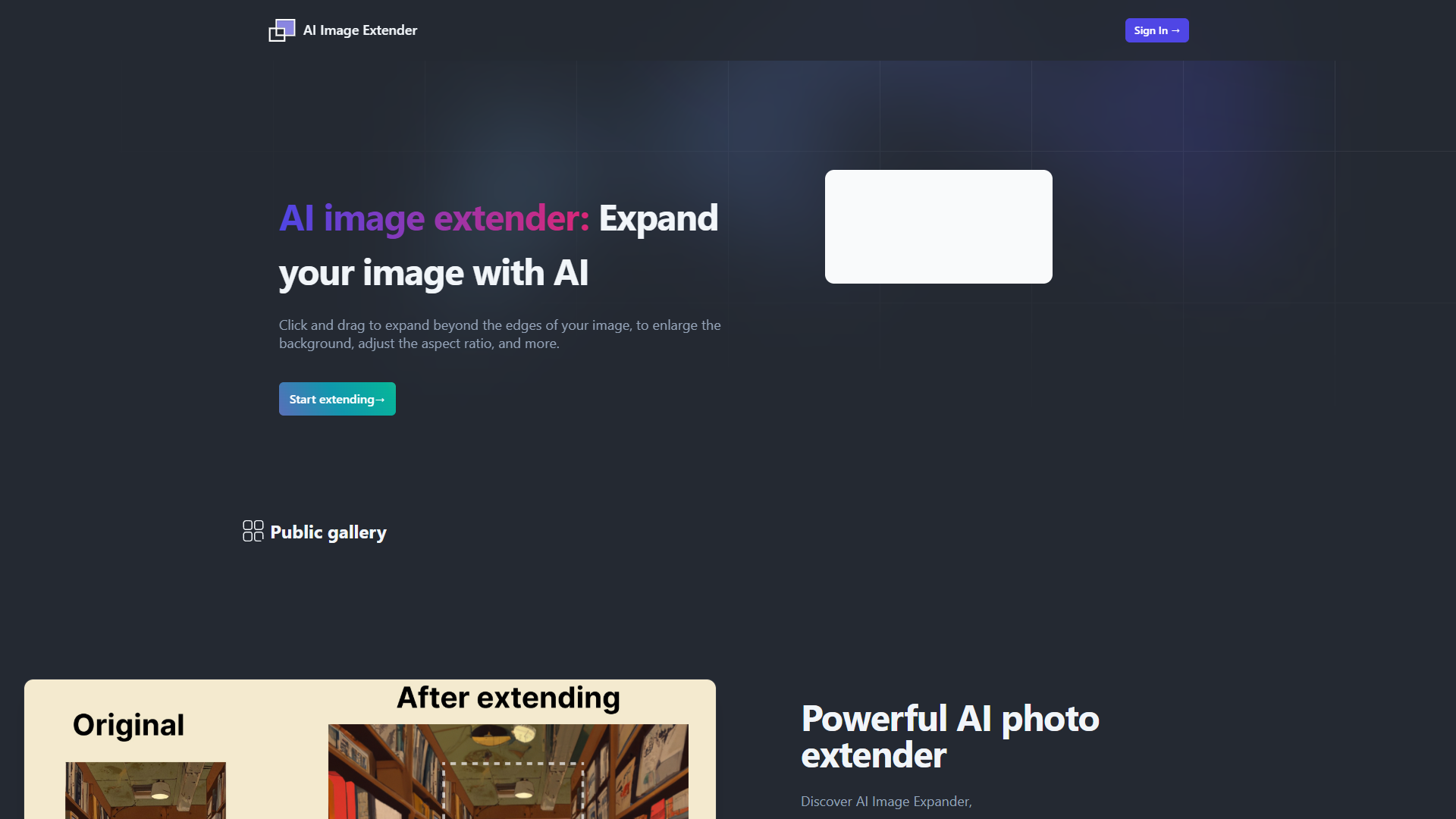AI Image Extender AI Image Extender