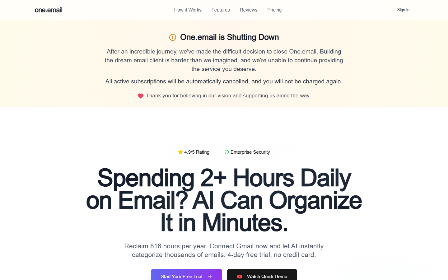 one.email one.email