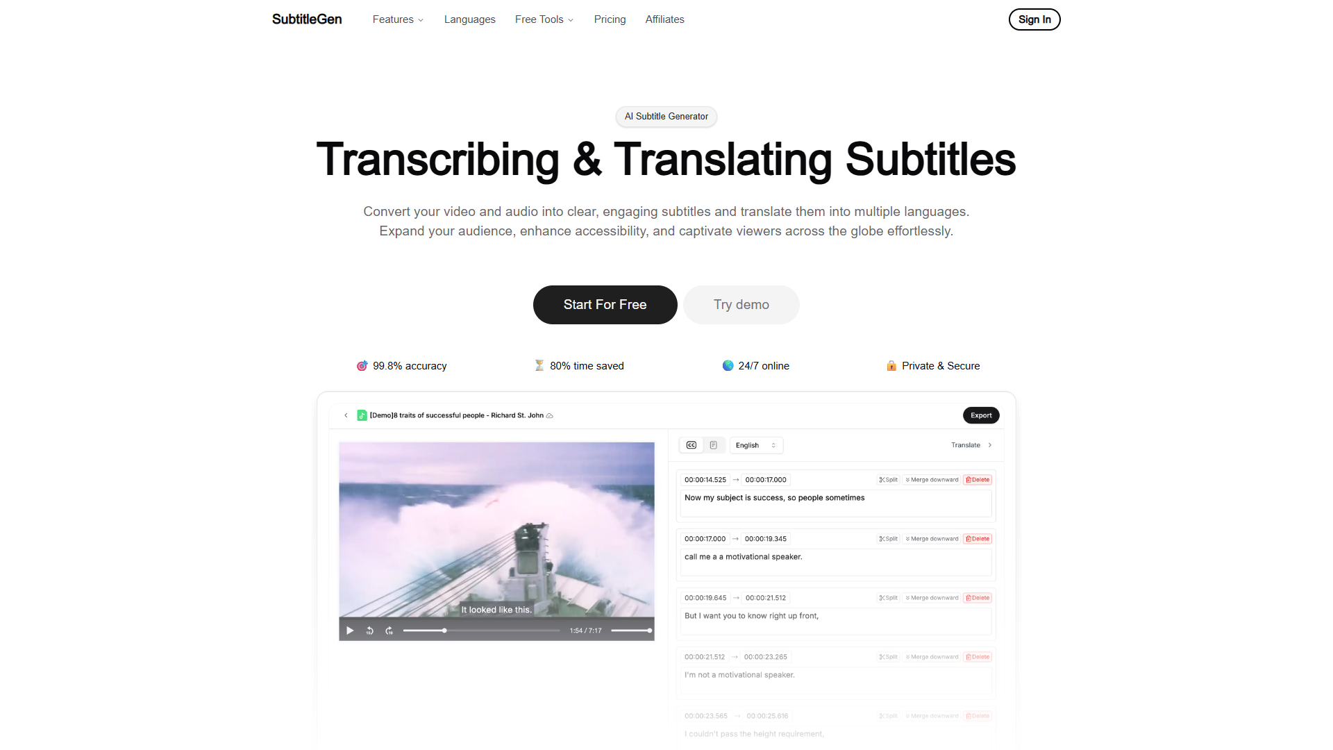 SubtitleGen SubtitleGen