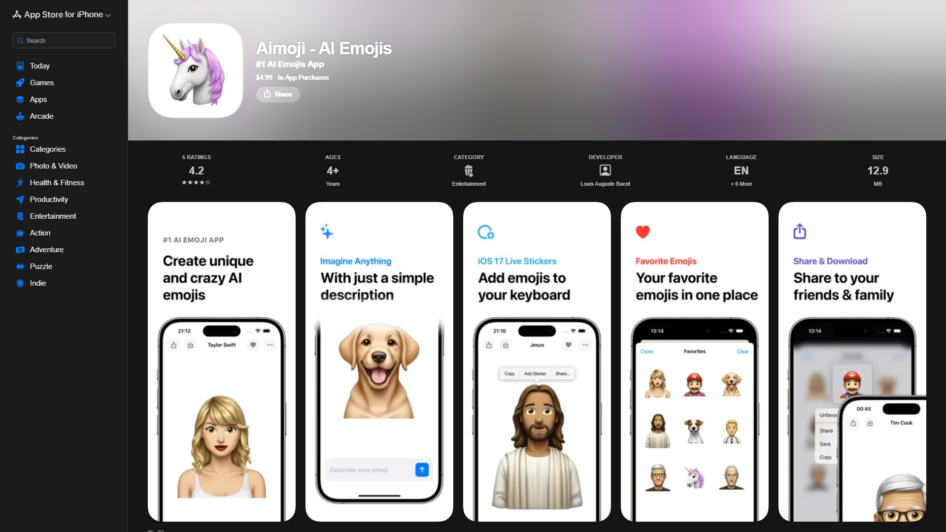Aimoji - AI Emojis Aimoji - AI Emojis