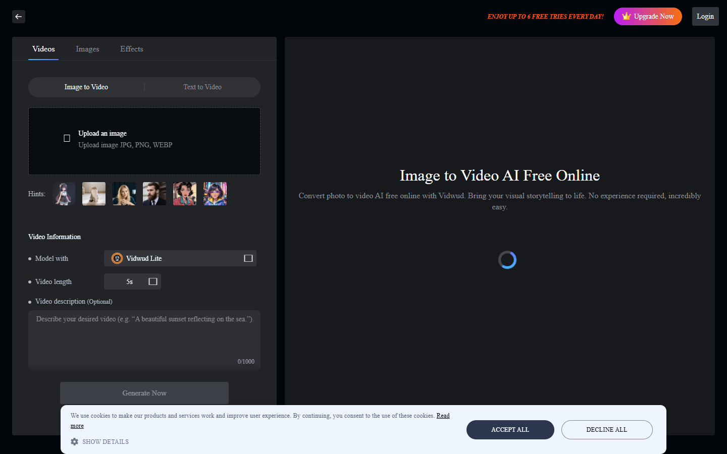 Vidwud Image to Video Vidwud Image to Video