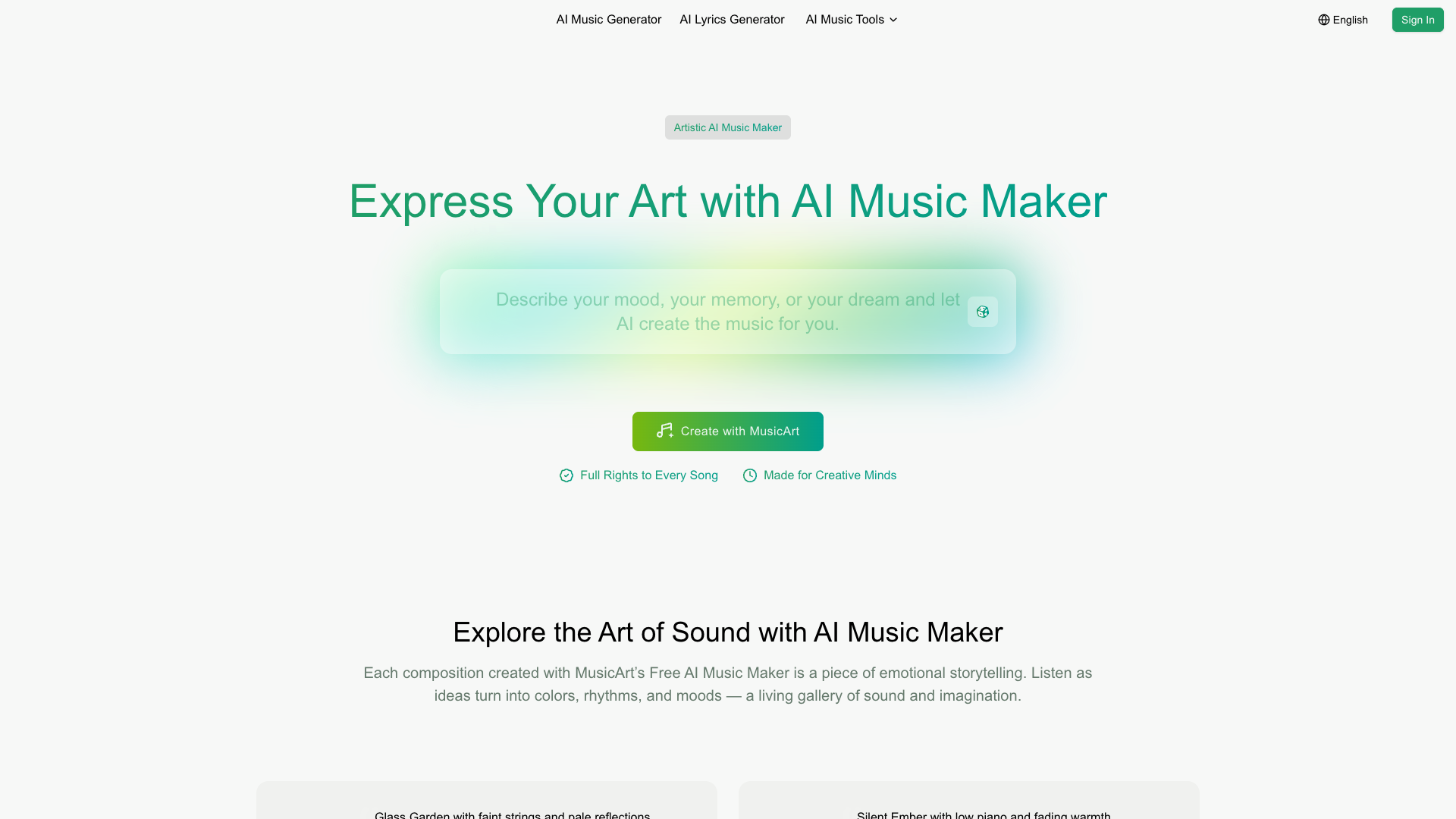 MusicArt AI MusicArt AI