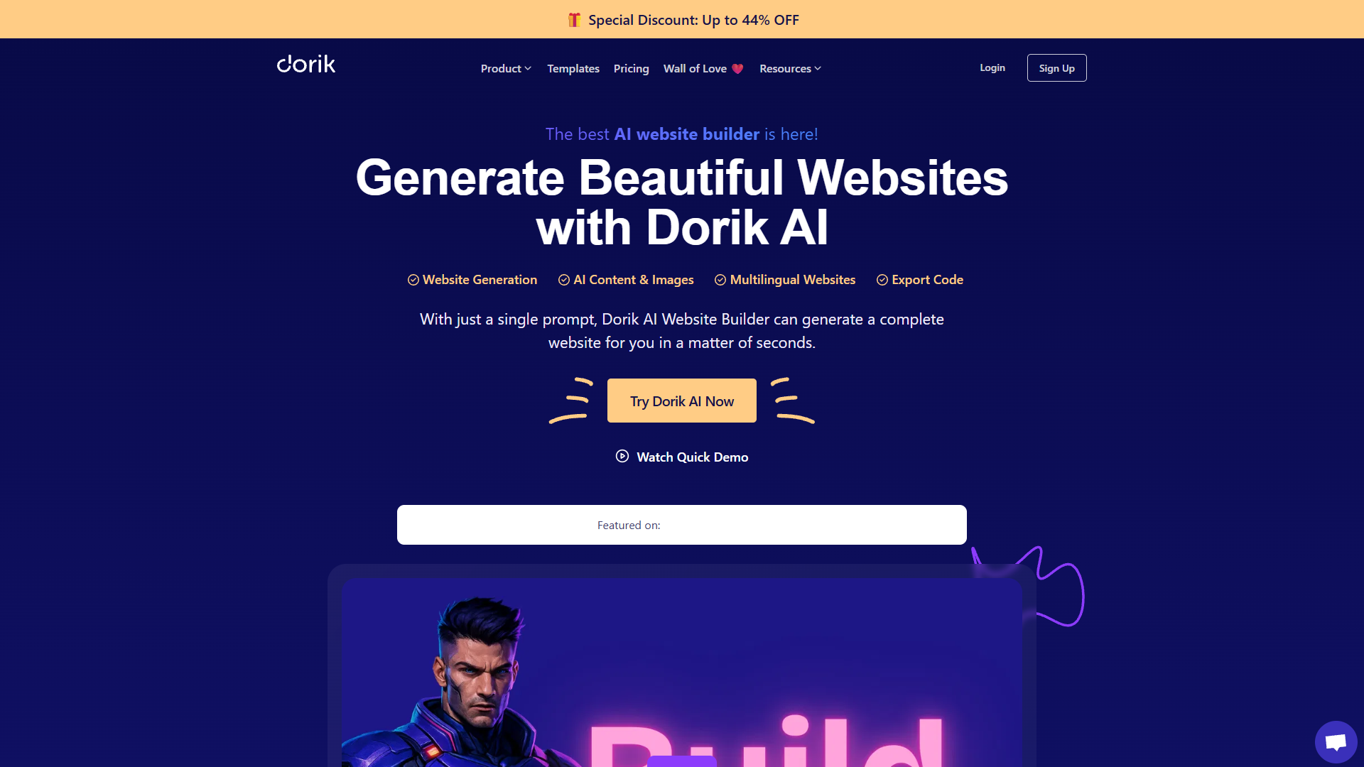 Dorik AI Website Builder Dorik AI Website Builder