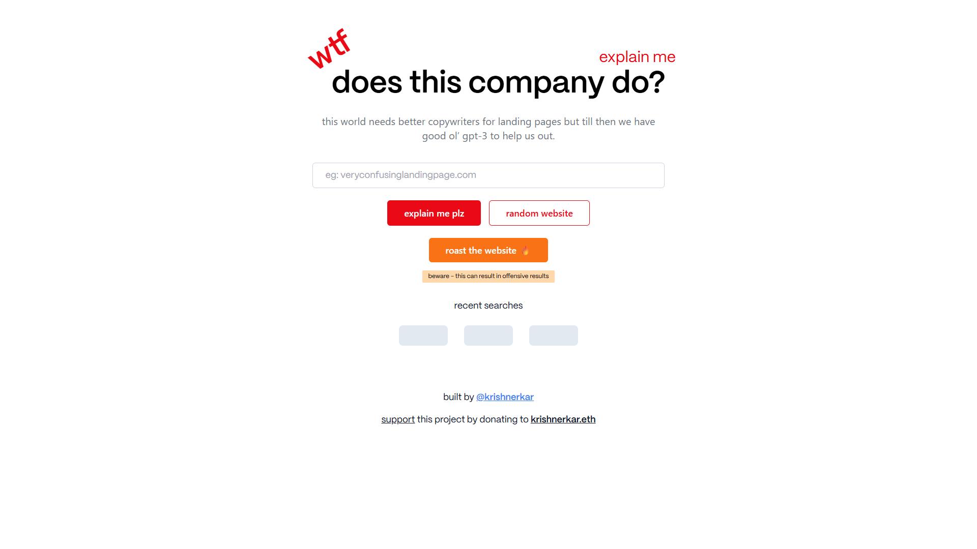 WTF Does This Company Do? WTF Does This Company Do?