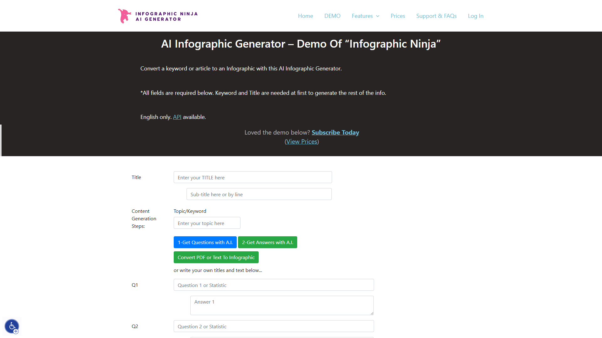 Infographic Ninja — AI Infographic Generator Infographic Ninja — AI Infographic Generator