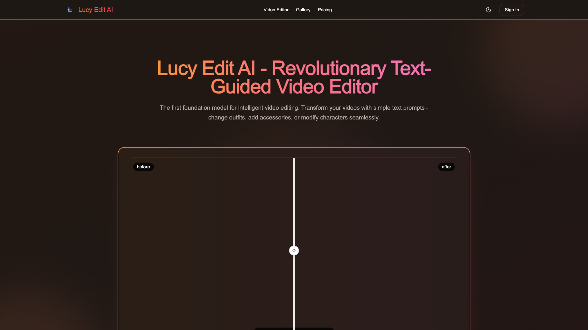 Lucy Edit AI Lucy Edit AI