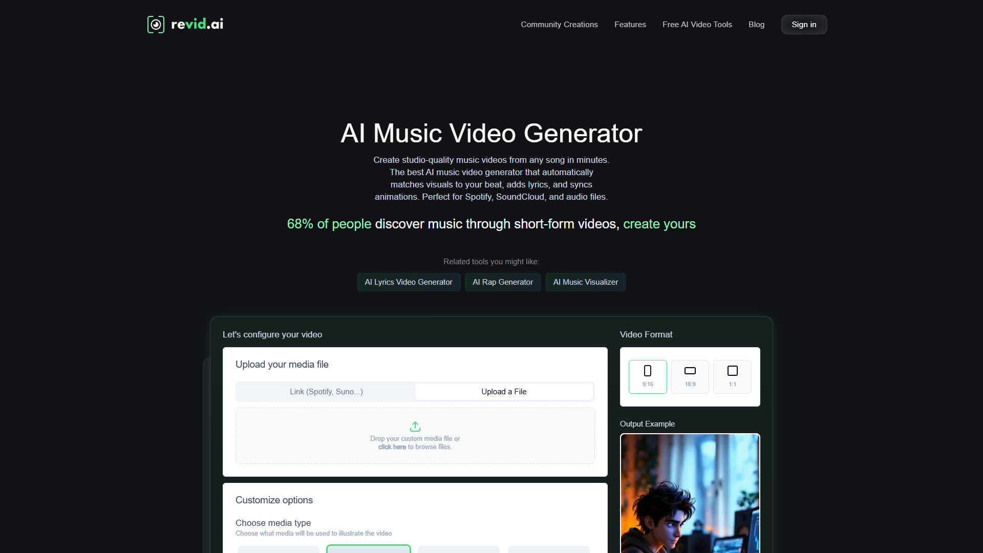 SoundAI Studio — AI Music Video Generator SoundAI Studio — AI Music Video Generator